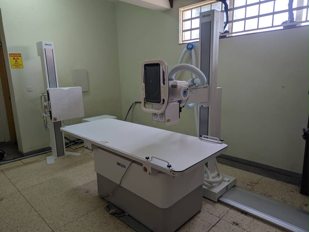 Diagnostic X-ray room system supplied and supported by Klan Logistics
