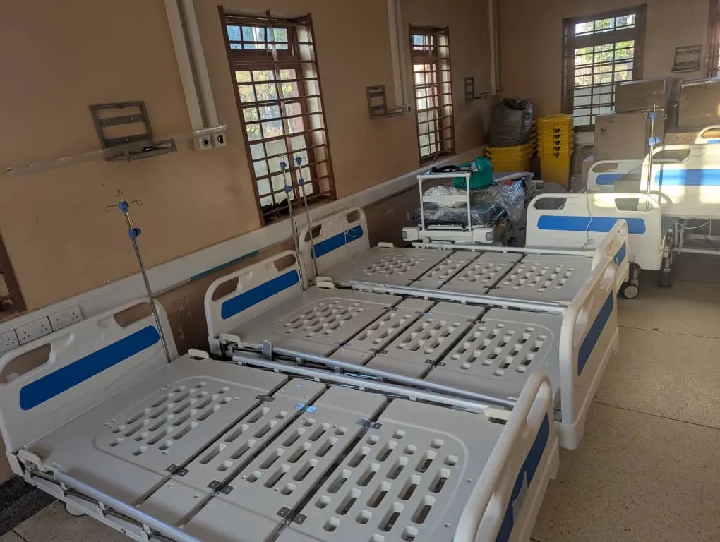 ICU and HDU hospital beds supplied and installed by Klan Logistics